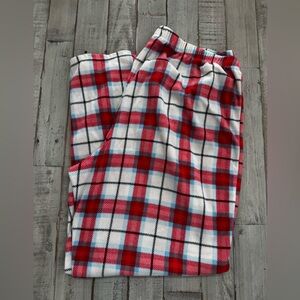 Wondershop Red and White Plaid Women's Pajama Bottoms